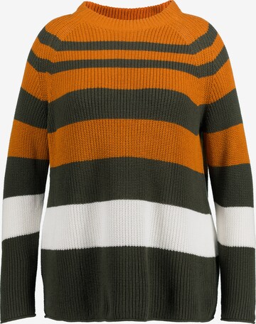 Ulla Popken Sweater in Orange: front