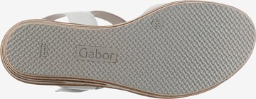 GABOR Sandalette in Weiß