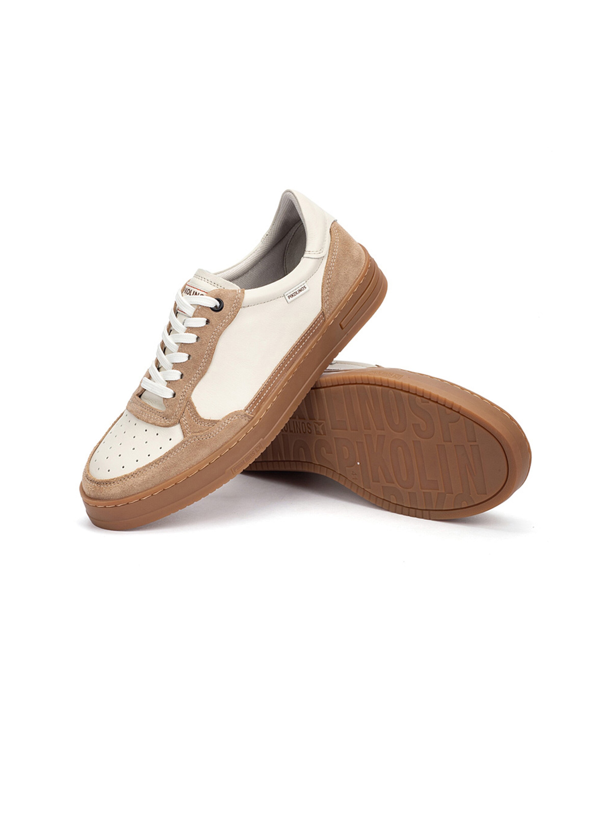 PIKOLINOS Låg sneaker 'Xativa' i beige