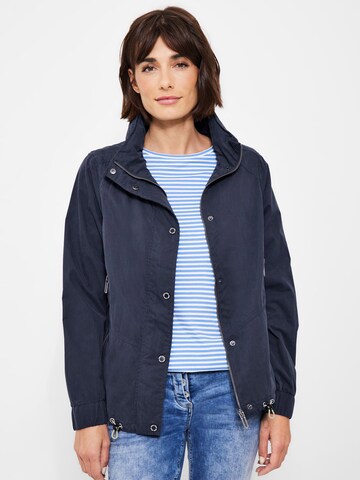 CECIL Between-Season Jacket in Blue: front