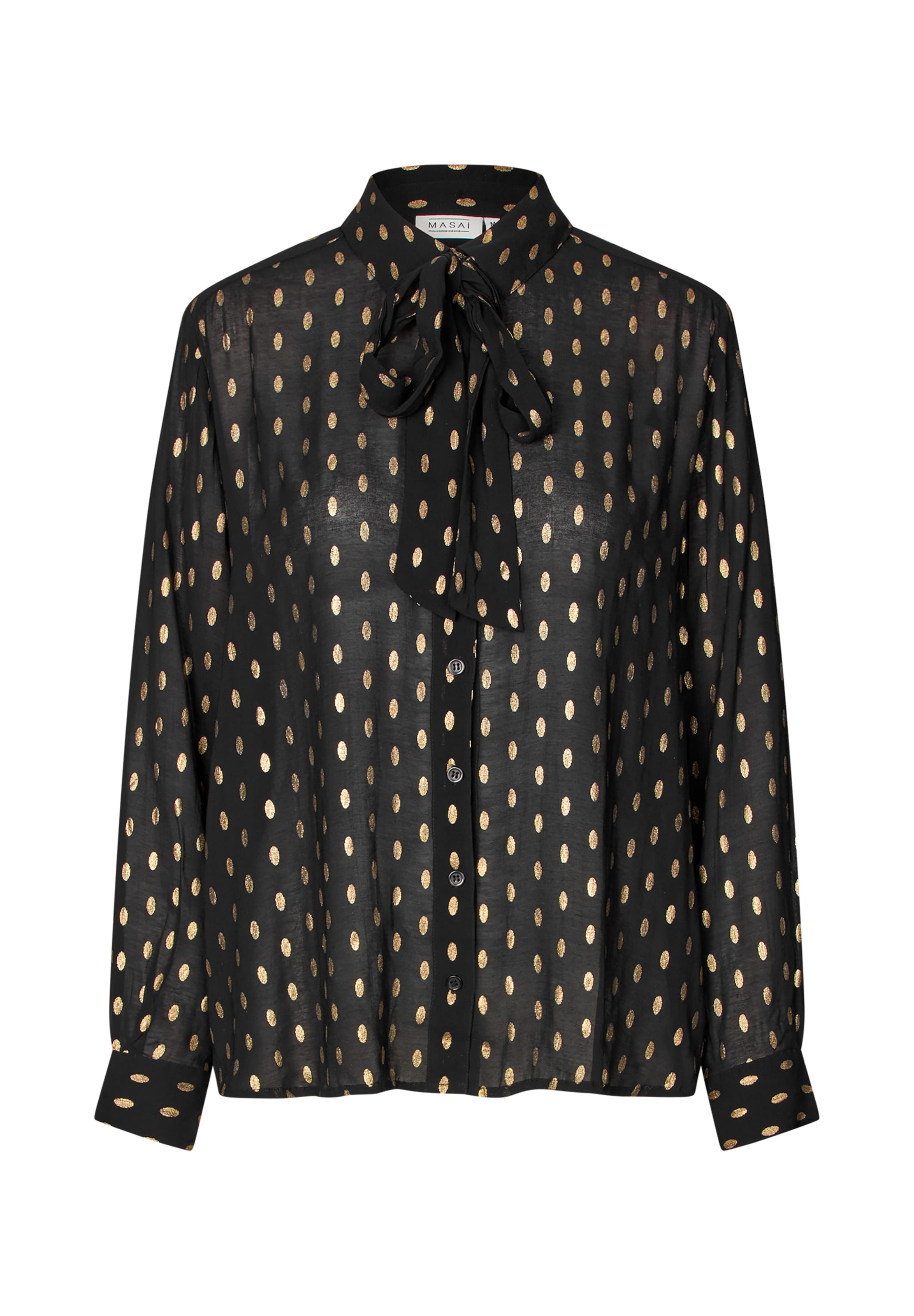 Masai Blouse 'MaInoria' in Zwart: voorkant