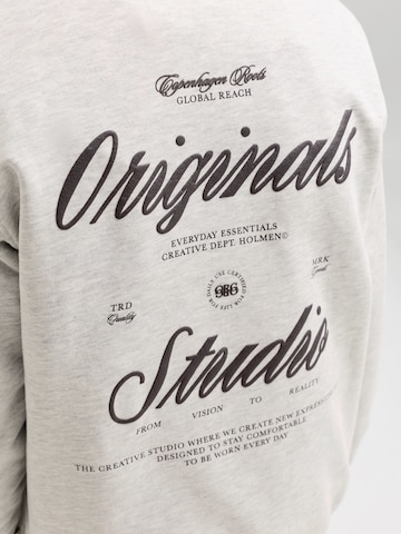 Bluză de molton 'JORNORREBRO' de la Jack & Jones Junior pe gri