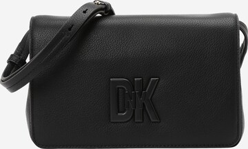 DKNY - Mala de ombro em preto