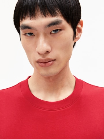 ARMEDANGELS T-Shirt 'Maarkos' in Rot