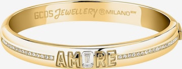 GCDS Bracelet in Yellow: front