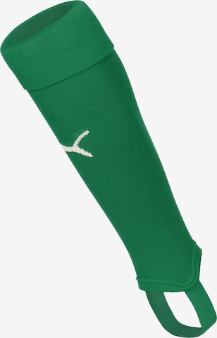 PUMA Soccer Socks 'Liga' in Green: front