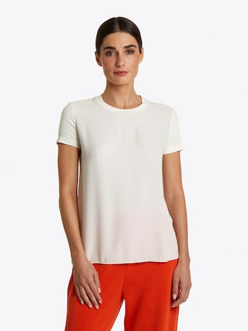 T-shirt Rich & Royal en blanc : devant