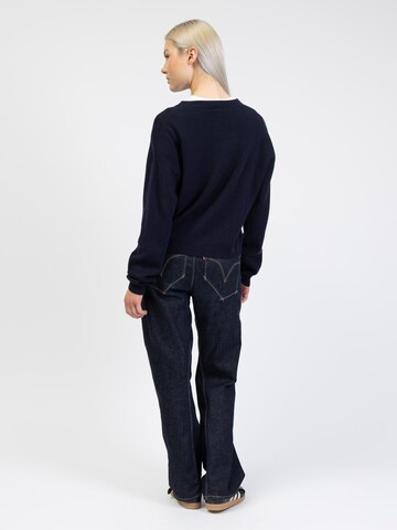 BROKE + SCHÖN Knit Cardigan in Blue