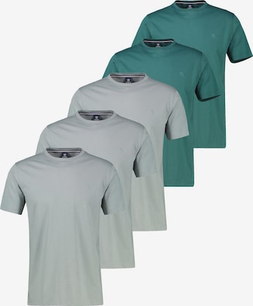 LERROS Shirt 'Basic' in Grün: Vorderseite