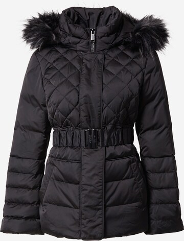 GUESS Zimní bunda 'LAURIE' – černá: přední strana