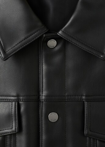 MANGO MAN Between-Season Jacket 'Blas' in Black