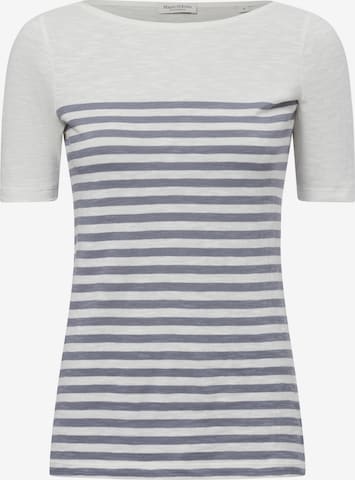 T-shirt Marc O'Polo en blanc : devant