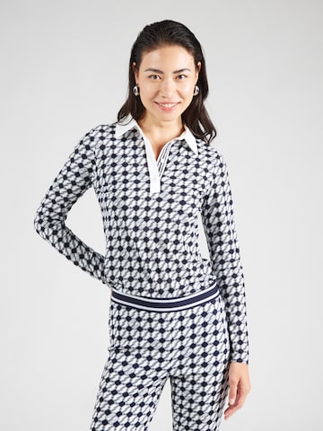 Marc Cain - Camiseta en azul: frente