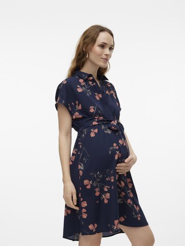 Abito camicia 'NEWHALLIE' di Vero Moda Maternity in beige