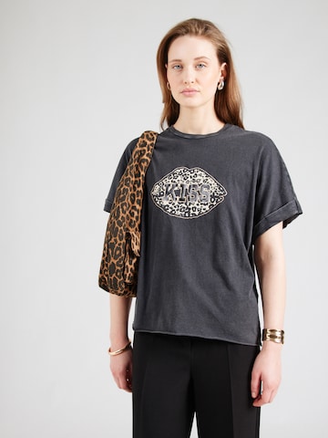 T-shirt 'ONLLUCY' ONLY en gris : devant