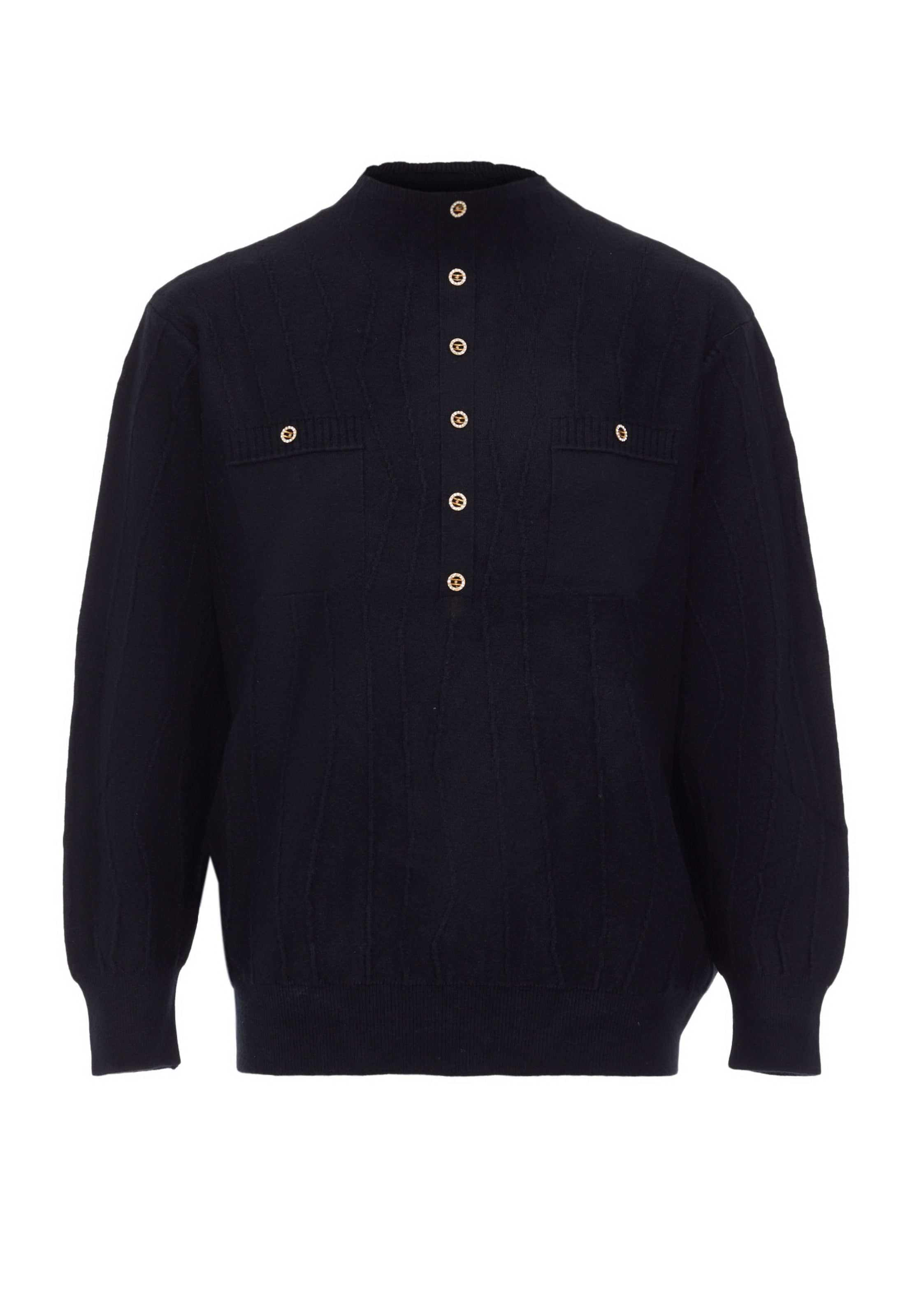 Pullover carato di colore nero, Visualizzazione prodotti