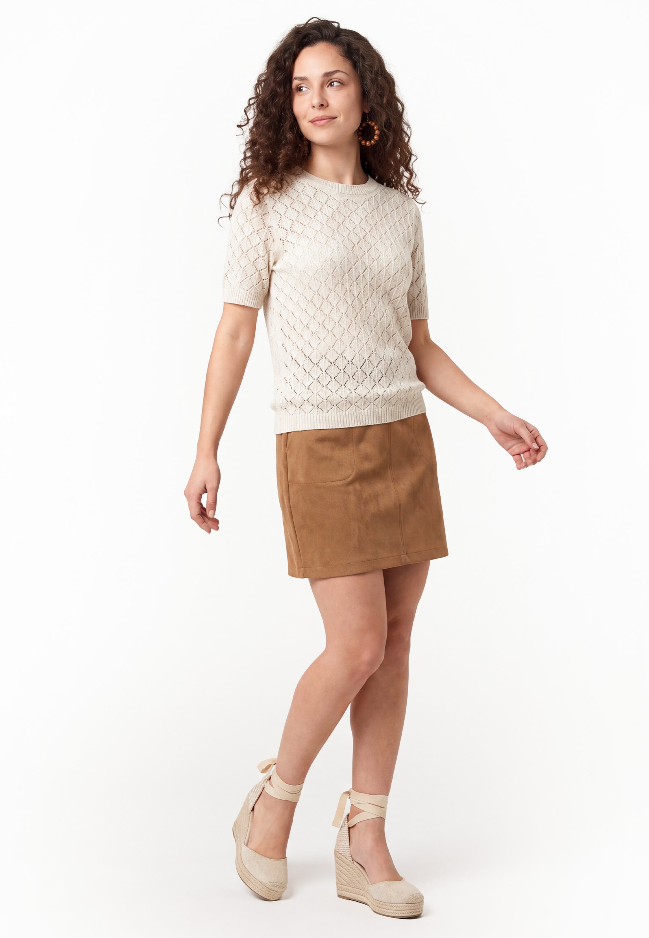 usha FESTIVAL - Jersey en beige
