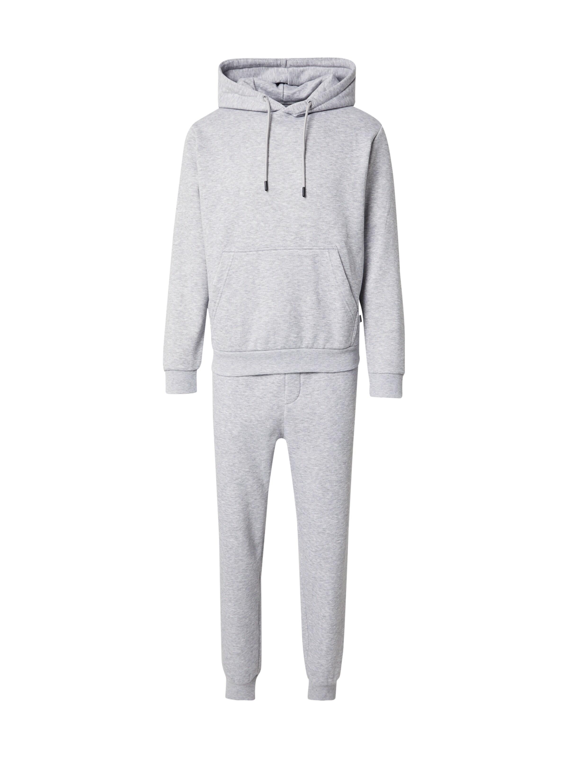 JACK & JONES - Fato de jogging 'JJEBRADLEY' em cinzento: frente