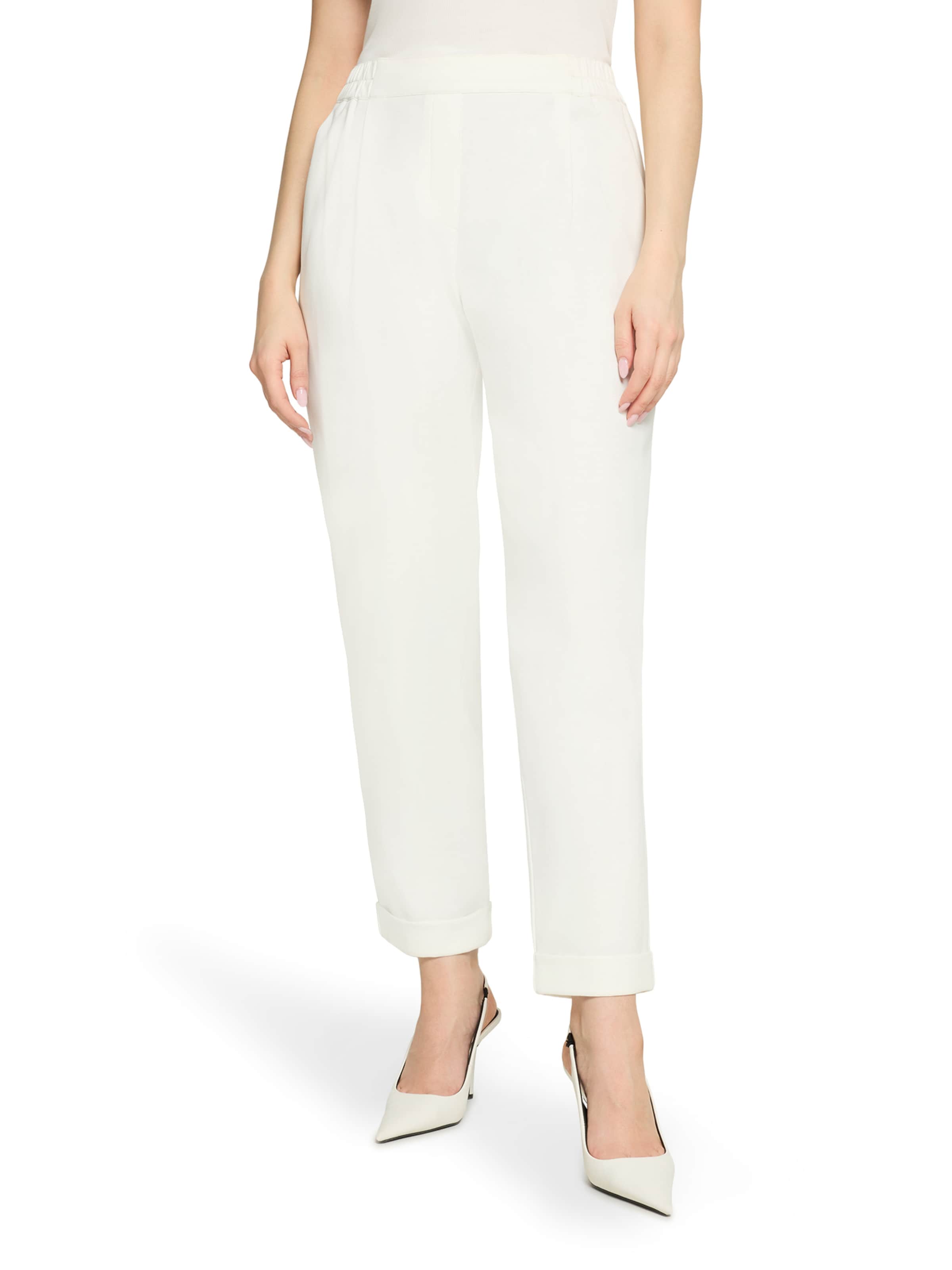 Loosefit Pantaloni di Betty Barclay in bianco: frontale