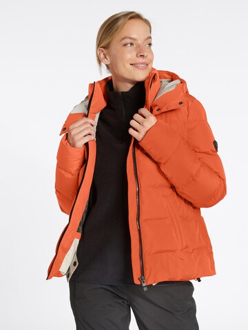 ZIENER Athletic Jacket 'TUSJA' in Orange