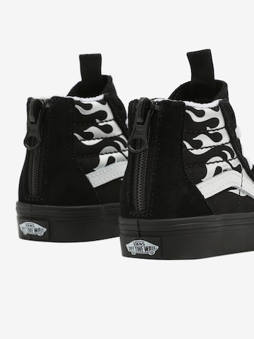 VANS Sneakers 'TD SK8-Hi Zip' in Black
