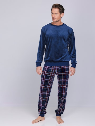 Pastunette Pyjama lang in Blauw: voorkant