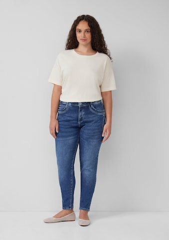 QS Skinny Jeans in Blue: front