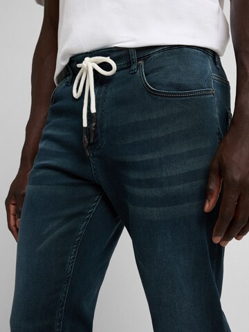 yazubi Slimfit Jeans 'Erik' in Blau