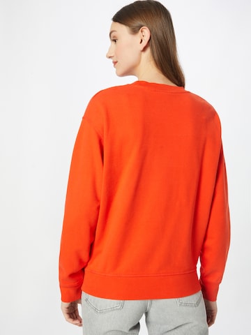 LEVI'S ® Majica 'Standard Crewneck Sweatshirt' | oranžna barva