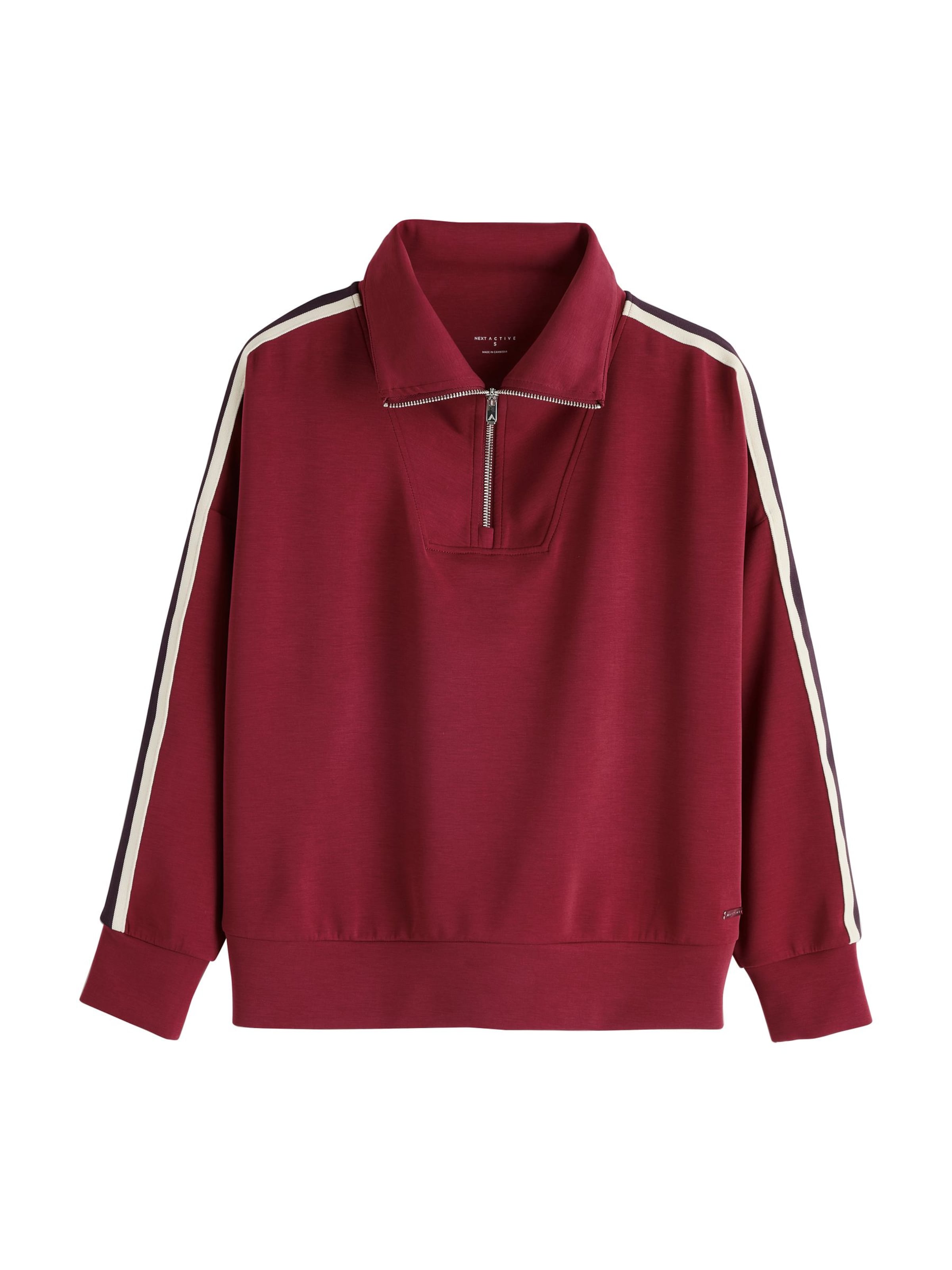 Next - Sweatshirt em vermelho: frente