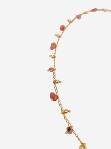 Lakris Jewelry Kæde 'LIVIA' i orange
