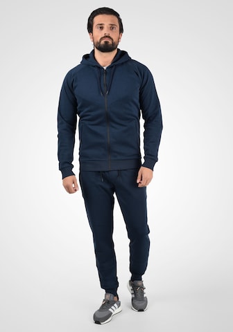 !Solid Kapuzensweatjacke 'Gelbert' in Blau