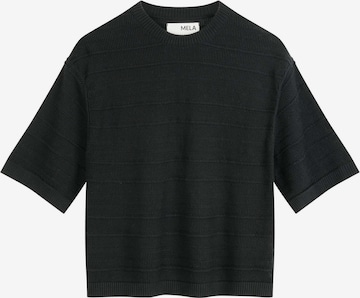 MELAPulover 'AROHI' - crna boja: prednji dio