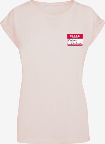 ABSOLUTE CULT T-Shirt 'Friends - Regina Phalange Tag Perk' in Pink: predná strana
