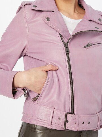 OAKWOOD Between-season jacket 'Radio' in Purple