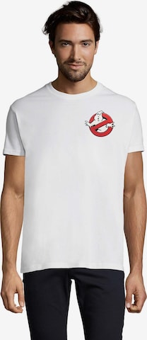 Blondie & Brownie Shirt 'GhostbustersPatch' in Weiß: Vorderseite