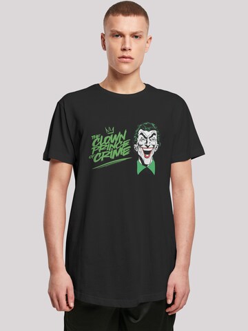 T-Shirt 'DC Comics Batman Joker The Clown Prince Of Crime' F4NT4STIC en noir : devant