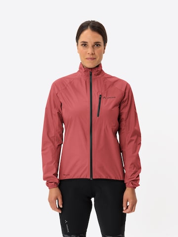 VAUDE Sports jacket 'Drop III' in Red: front