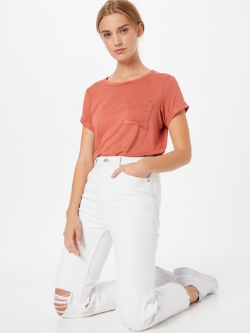 Cotton On Majica 'KATHLEEN' | rdeča barva