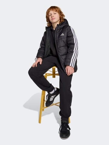 ADIDAS SPORTSWEAR Sportjacke 'ESS' in Schwarz