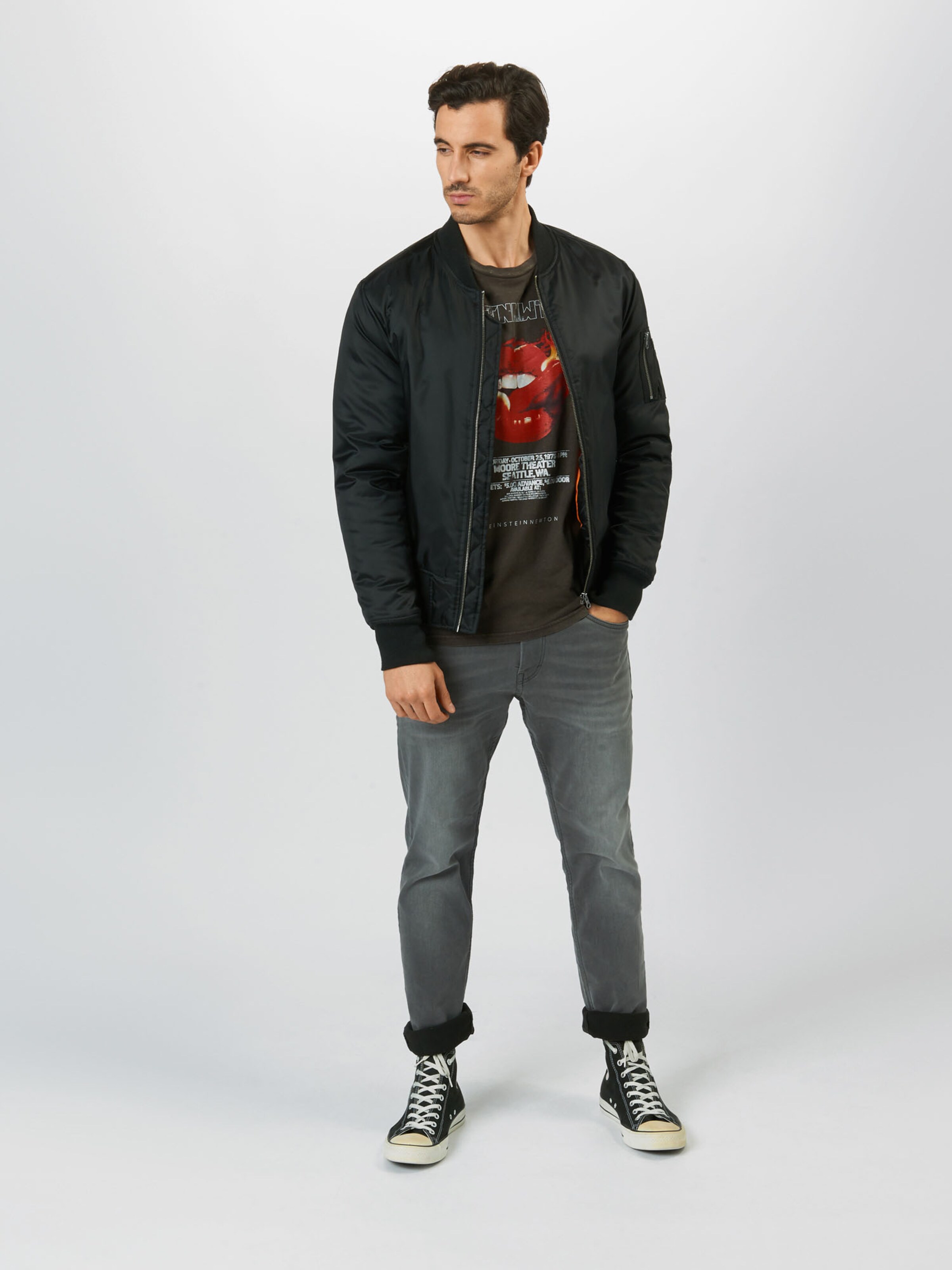 Männer Shirts EINSTEIN & NEWTON Shirt 'Flames' in Braun - JR28457 Männer Shirts EINSTEIN & NEWTON Shirt 'Flames' in Braun - JR28457
