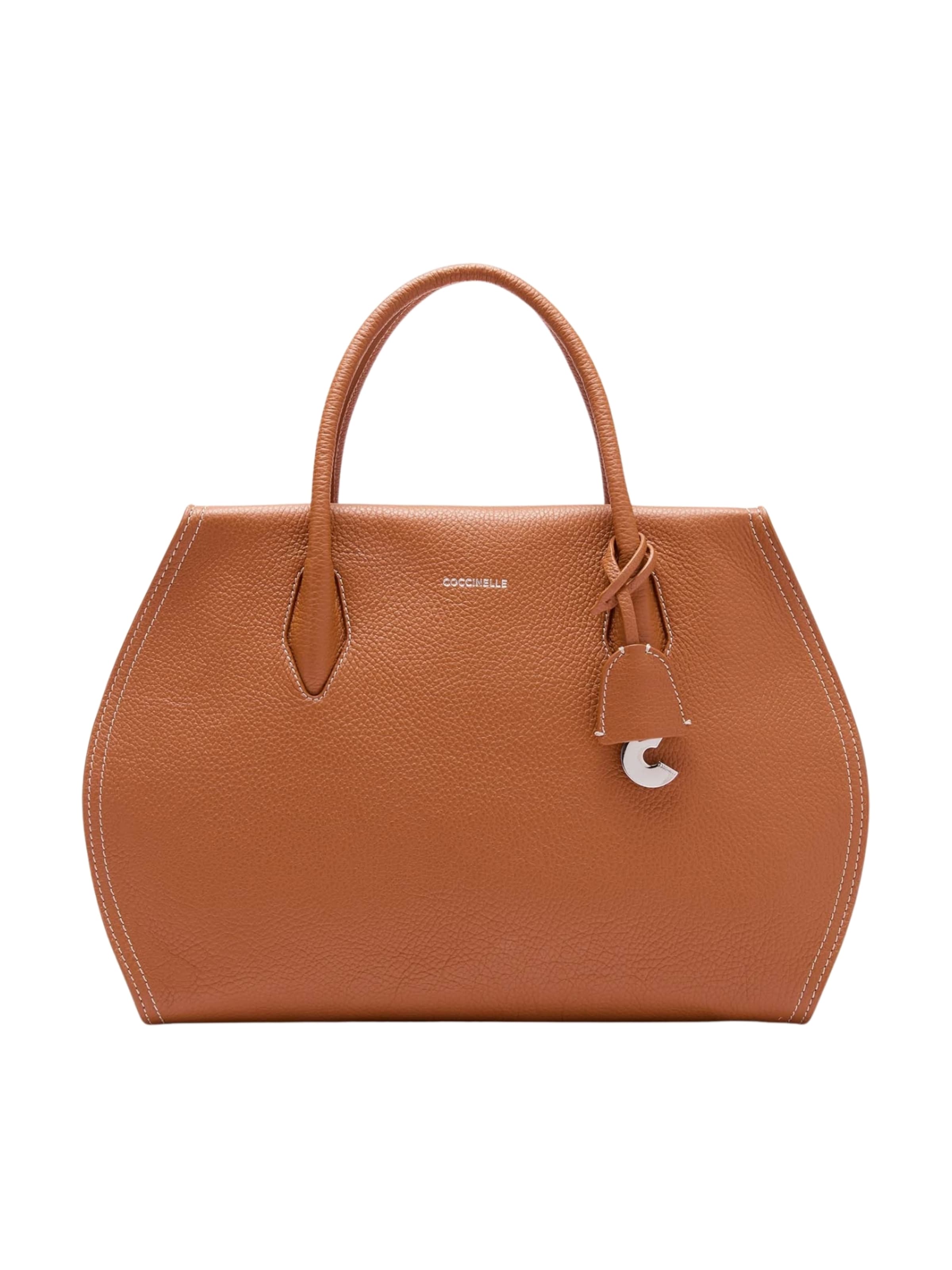 Borsa a mano 'Coccinelle Lord 4' di Coccinelle in marrone: frontale