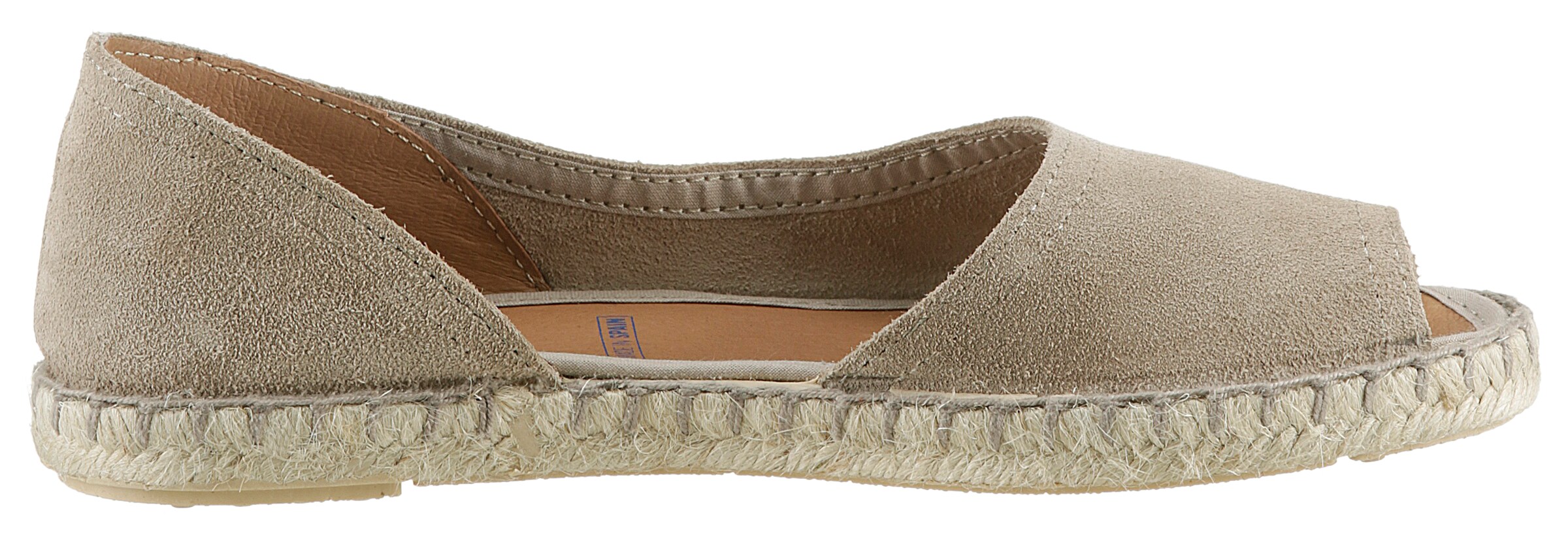 VERBENAS Espadrillaer 'CRUZ SERRAJE' i beige