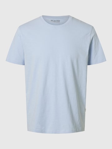 T-Shirt SELECTED HOMME en bleu