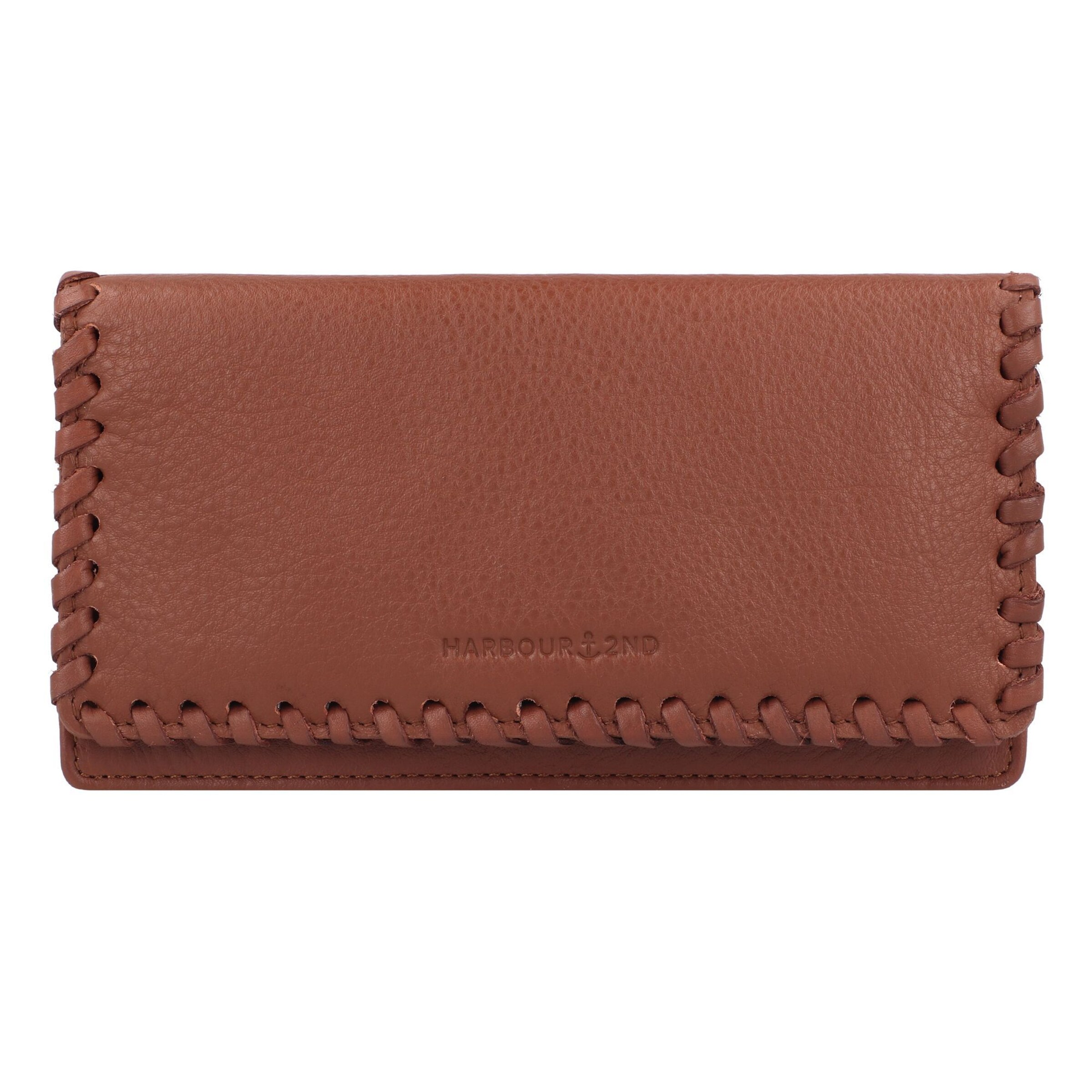 Harbour 2nd Portemonnaie 'Just Pure' in Braun: Vorderseite