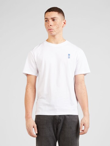 JACK & JONES Shirt 'TOKYO' in Wit: voorkant