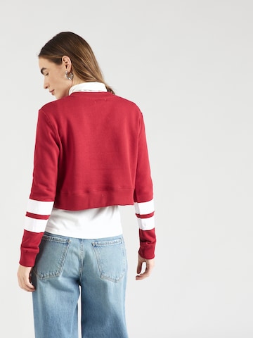 AÉROPOSTALE Sweatshirt 'USA'' in Red