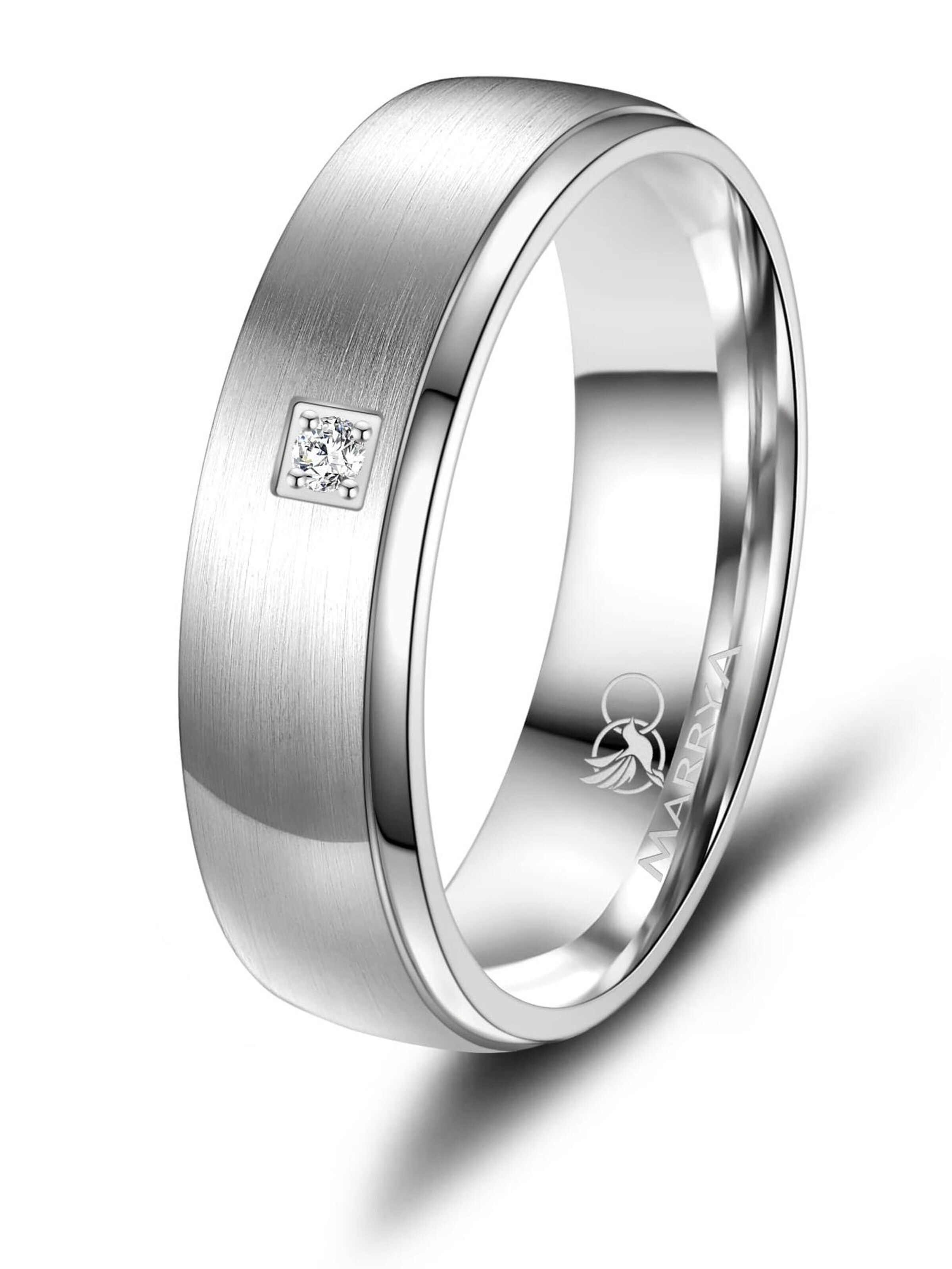 MARRYA - Anillo 'MARRYA SI-02 Ehering aus Silber' en plata: frente