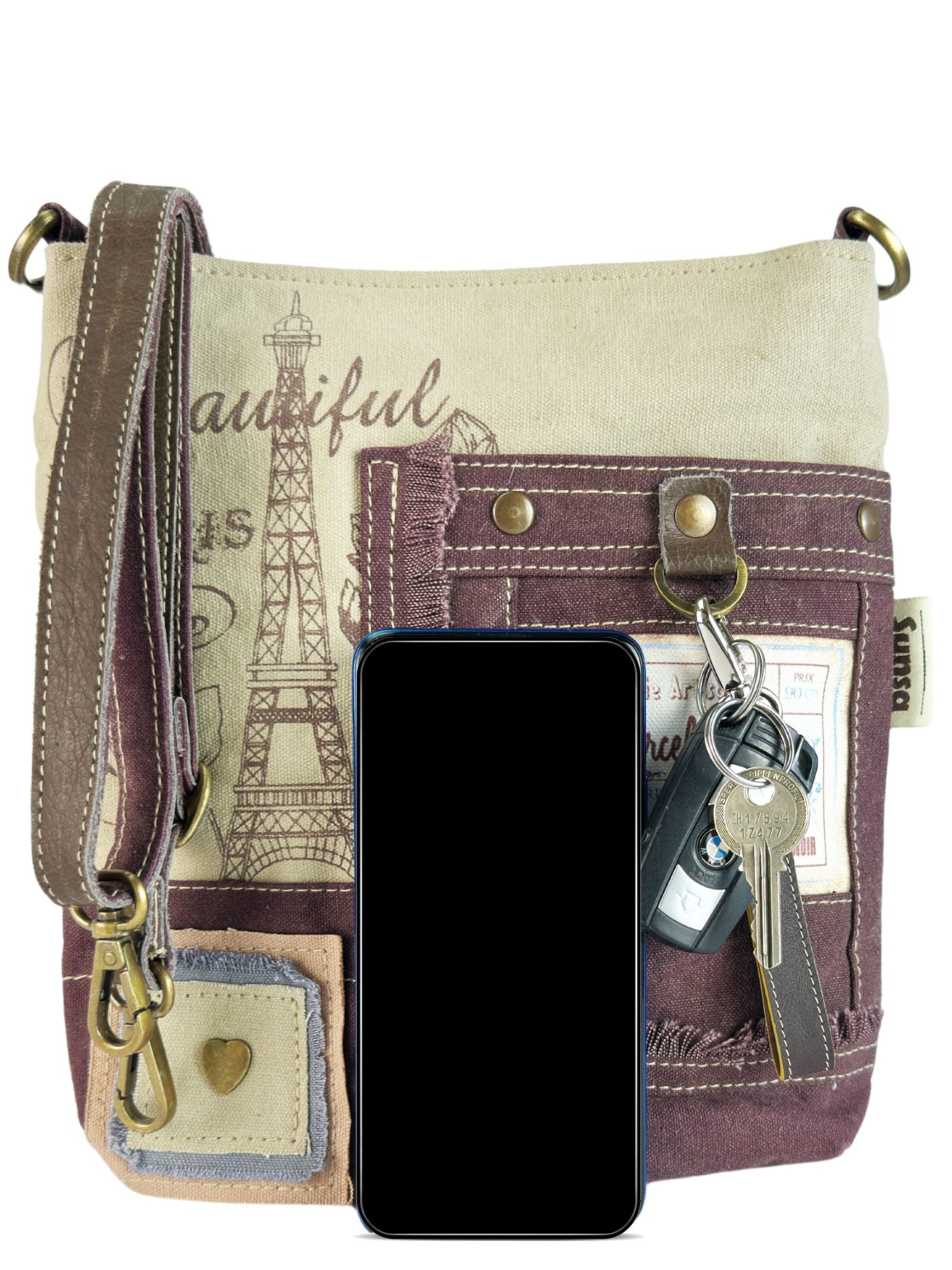 Sunsa Crossbody Bag 'Sunsa' in Brown