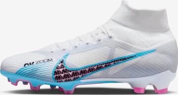 NIKE Soccer Cleats in White: front